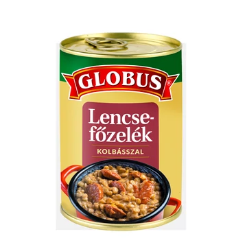 Globus lencsefőzelék kolbásszal 400 g