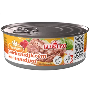 Premiko Fejedelmi ízek csirkemájkrém kacsamájjal 120 g