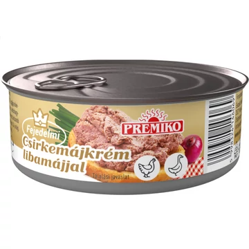 Premiko Fejedelmi ízek csirkemájkrém libamájjal 120 g