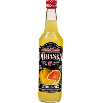 Piroska citrus-mix ízesítésű gyümölcsszörp 0,7 l
