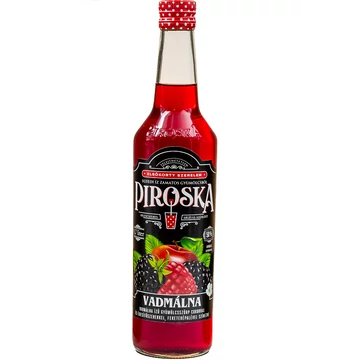 Piroska vadmálna ízesítésű gyümölcsszörp 0,7 l