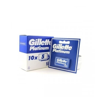 Gillette platinum hagyományos borotvapenge 10x5db