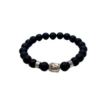 Lora fekete buddha karkötő 861035
