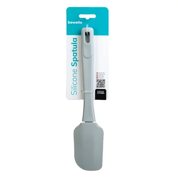 Bewello szürkeszínű szilikon spatula 25,2x5,6x1,8cm 57538P