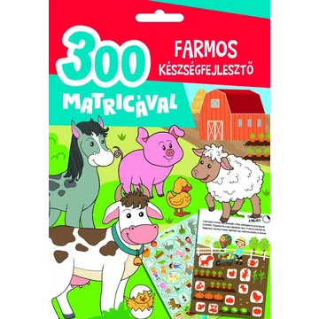 Farmos készségfejlesztő foglalkoztató matricákkal
