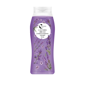 Charlotte tusfürdő levendula olajjal 750ml