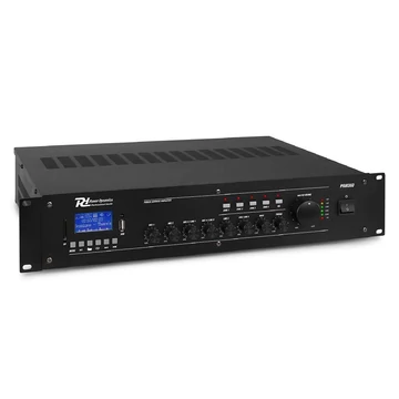 Power Dynamics PRM360, 100V erősítő (360W) 6 csatornás / 4 zónás, (MP3 + Bluetooth)