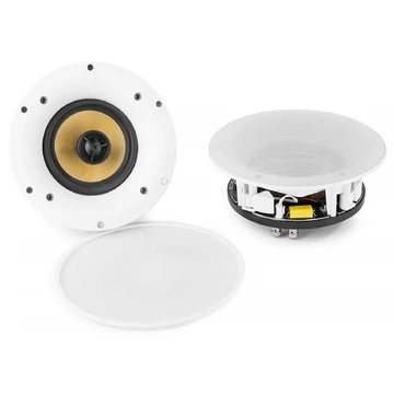 Power Dynamics WCS50 2 utas aktív beépíthető, álmennyezeti hangszórópár (5,25") + Bluetooth + WiFi
