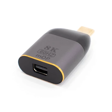 Thunder CDP-06-8K, USB-C átalakító mDP (Mini DisplayPort) 8K@60Hz