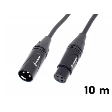 Thunder MC199-10 Mikrofonkábel (XLR 3PIN mama - papa) - 10m