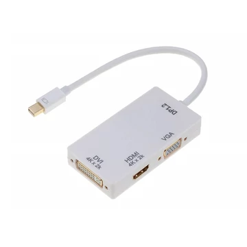Thunder MDP-06, Mini DisplayPort - HDMI + DVI + VGA átalakító (4K)