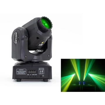 Thunder MHD-60S Spot Robotlámpa, 1x60W (8 szín - 8 GOBO) Sound, DMX, Auto
