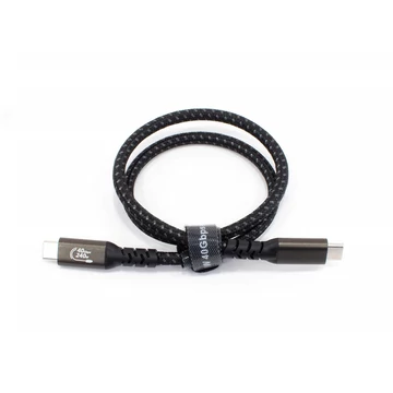 Thunder UCK-05 (USB-C - USB-C) 240W Gyorstöltő USB4 (0,5m)