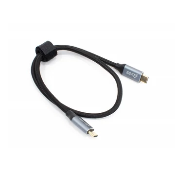 Thunder UCT-05 (USB-C - USB-C) 100W, 10 Gbps, Gyorstöltő (0,5m)