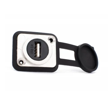 Thunder USS-01 USB-A csatlakozó aljzat, beépíthető (USB-A mama-USB-B mama)