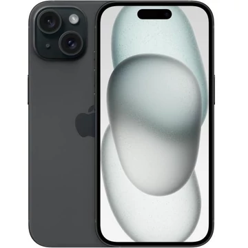Apple iPhone 15 Plus 128GB fekete (black) kártyafüggetlen okostelefon