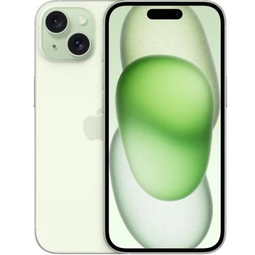 Apple iPhone 15 Plus 128GB zöld (green) kártyafüggetlen okostelefon