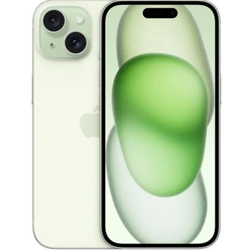 Apple iPhone 15 Plus 256GB zöld (green) kártyafüggetlen okostelefon