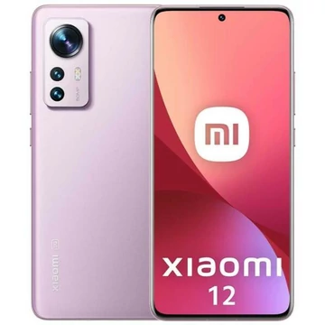 Xiaomi 12 5G Dual Sim 8GB RAM 256GB lila (purple) kártyafüggetlen okostelefon