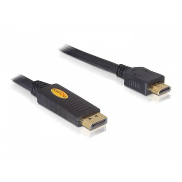 Delock Displayport apa - HDMI apa kábel, 5m