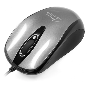 Media-Tech Plano usb egér, ezüst