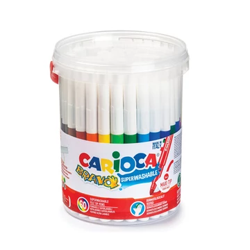 Bravo lemosható filctoll szett 60db-os - Carioca