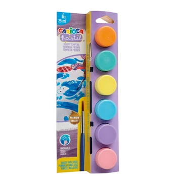 Pasztell tempera 6x25ml - Carioca