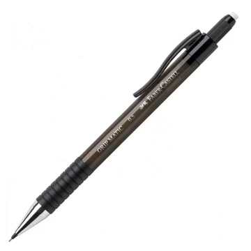 Faber-Castell: Grip Matic grafit töltőceruza 0,5mm-es heggyel fekete színben
