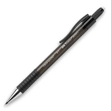 Faber-Castell: Grip Matic grafit töltőceruza 0,7mm-es heggyel fekete színben