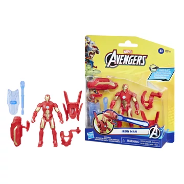 Marvel: Bosszúállók - Vasember akciófigura kiegészítőkkel 10cm - Hasbro