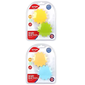 Sun Baby: Fogaskerék bébi csörgő kétféle változatban