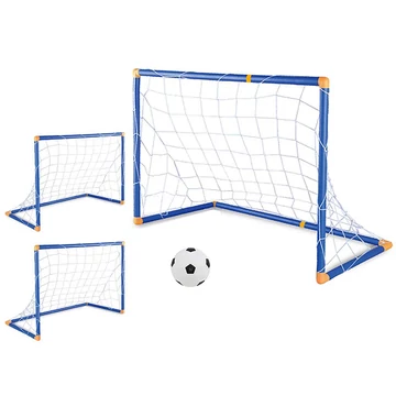 GoalBuddies: 2 az 1-ben Focikapu Szett Labdával és pumpával