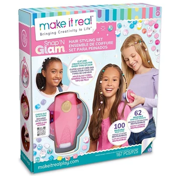 Make It Real: Szépség, tündöklő hajgyöngyök kreatív szett