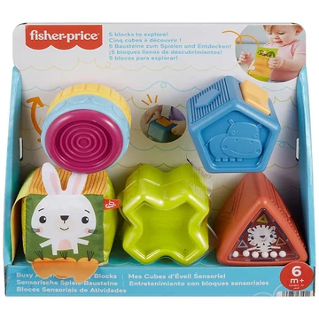 Fisher-Price: Mókaformák bébi készsegfejlesztő játékszett - Mattel