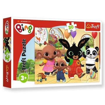 Bing és barátai: Mókás Bing 30db-os puzzle - Trefl