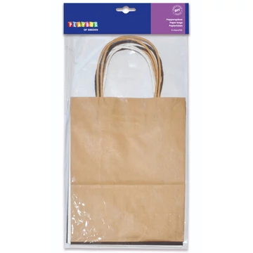 PlayBox: Papírtasak szett többféle színben 6 db-os 19x24,5x10cn