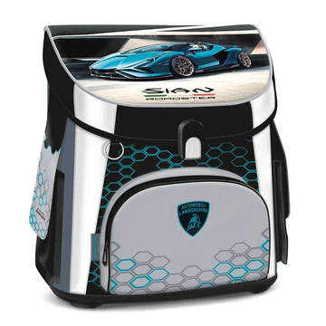 Ars Una: Lamborghini kompakt ergonomikus mágneszáras iskolatáska, hátizsák 33x41x24cm