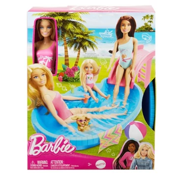 Barbie: Medence babával - Mattel