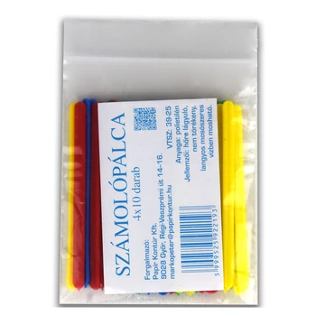 Színes számolópálca 40db-os