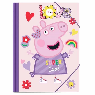 Luna: Peppa malac gumis mappa A/4-es lapokhoz 25x35cm