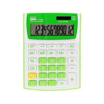 Spirit: DG-910N számológép zöld színben