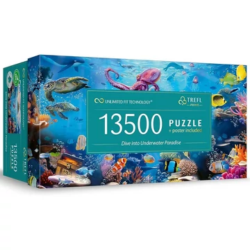 Víz alatti paradicsom 13500db-os UFT puzzle - Trefl