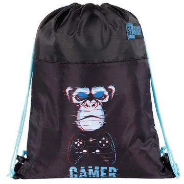 St.Right Blue Gamer tornazsák, sportzsák 43x32cm