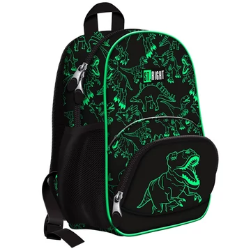 St.Right T-Rex dinoszaurusz mintás ergonomikus iskolatáska, hátizsák BP-70