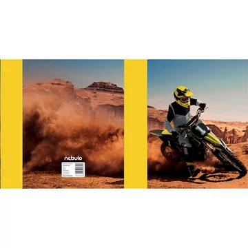 Nebulo: Füzetbox A/5-ös méret Motocross