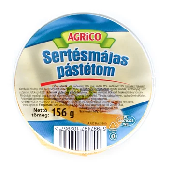 Agrico családi sertésmájas 156g