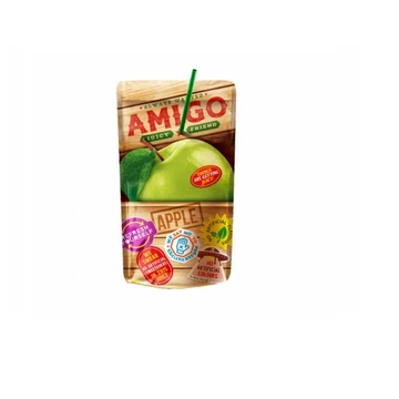 Amigo szívószálas alma üdítőital 200ml