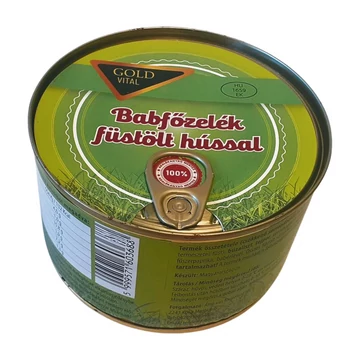 Gold Vital babfőzelék füstölt hússal 400g