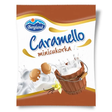 Bergland caramello mini cukorka 60g