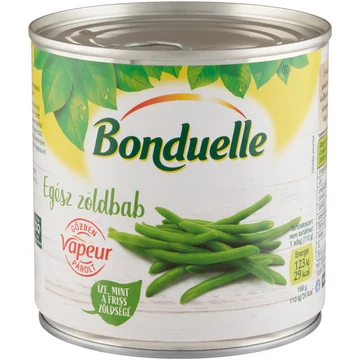 Bonduelle vapeur gőzben párolt egész zöldbab 295 g